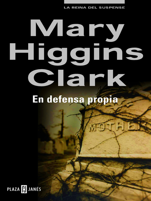 Title details for En defensa propia by Mary Higgins Clark - Wait list